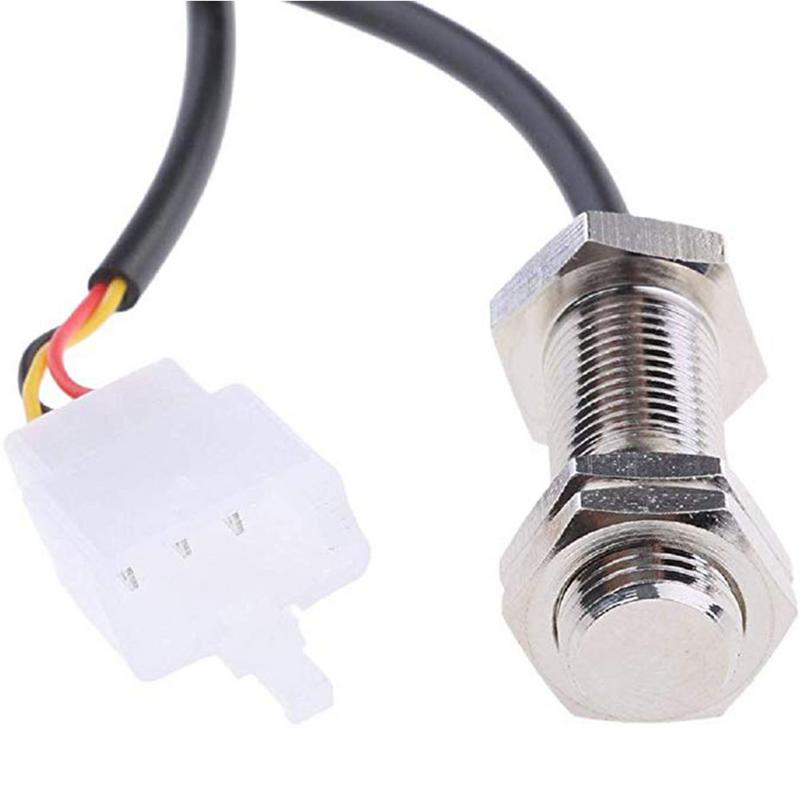Motorrad-Tachometer-Sensorkabel, Motorrad-Digital-Tachometer-Kilometerzähler-Sensorkabel mit 2 Magneten für Motorräder Dirtbikes