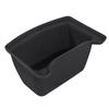 Black ABS Rear Center Storage Box for 2021 Tesla Model Y Umbrella Storage
