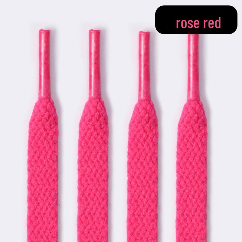 Customizable Black & White Flat Shoelaces for Air Force 1 and AJ1 Sneakers