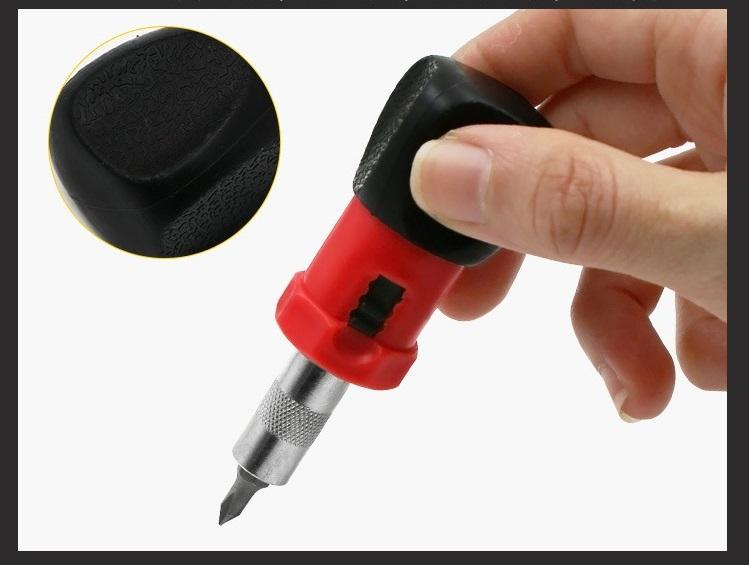 Ratchet Wrench Screwdriver Screw Driver 6.35mm Anti-slip handle 80*33mm