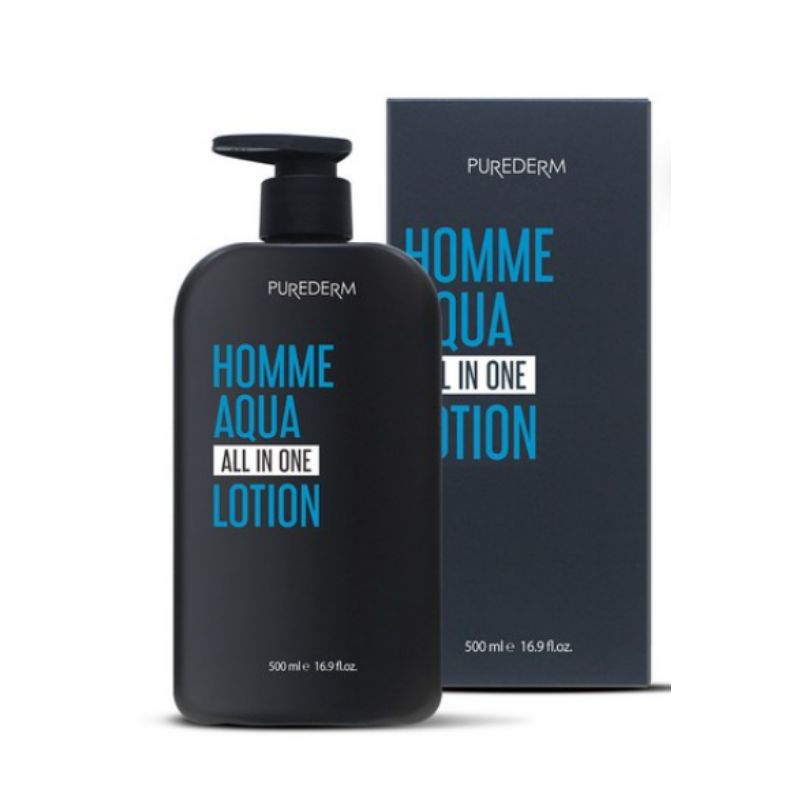 PUREDERM Homme Aqua All In One Lotion 500ml