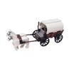 Military Buildings Block Small Particles Medieval Carriage City Chariot Transport Vehicle Weapon Collage Toy