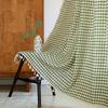 Japanese Style Linen Cotton Semi Blackout Curtains Short Curtain For Living Room Bedroom Kitchen Door Partition