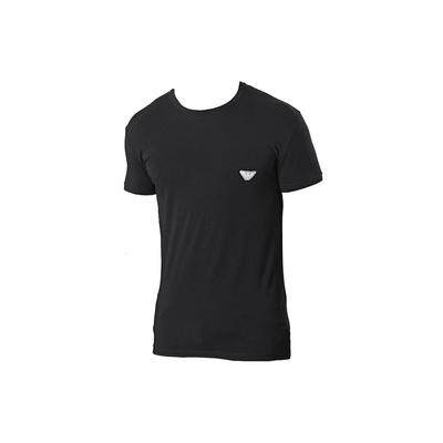 Solid Color Logo Print Short Sleeve Round Neck T-Shirt Men Tops 111035-3R512-00020