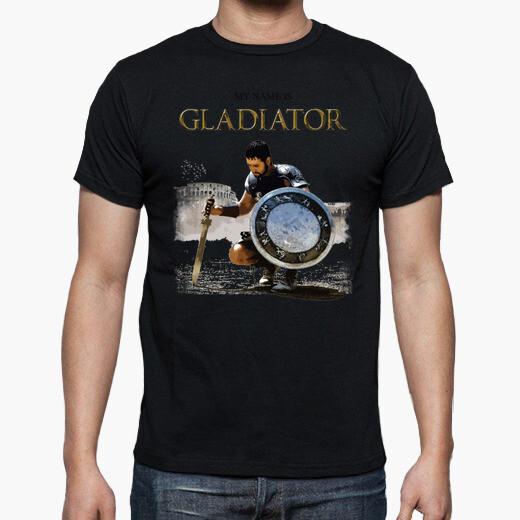 Maximus Decimus Meridius My Name Is Gladiator TShirt Summer Cotton ONeck Short Sleeve Mens T Shirt New S3XL