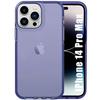 Case for iPhone 14 Pro Max - Shockproof - Flexible - Silicone - Navy Blue - Scratch-resistant