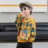 Boys Spring Autumn Hoodie Fashionable Cool Long Sleeve Top For Kids Trendy