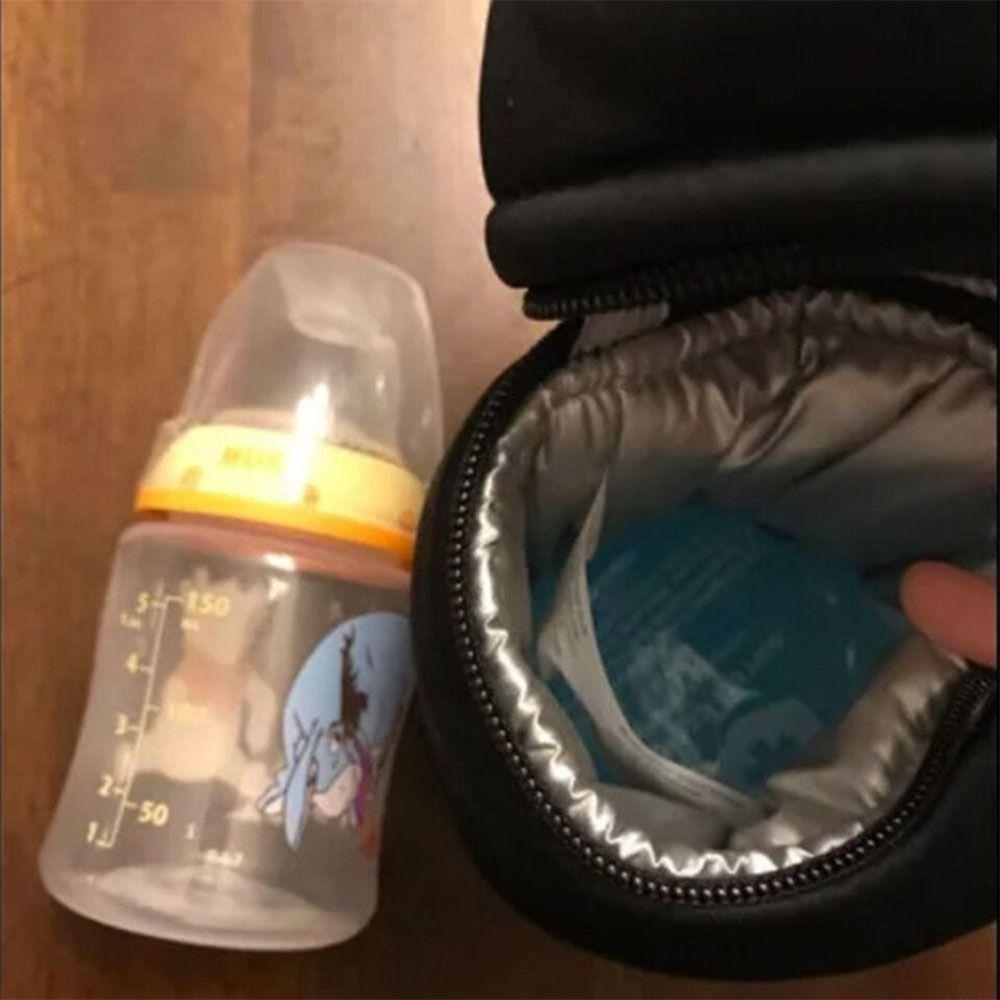 Thermal Bottle Insulation Bag Anti Splash Water Cart Hanging Bag Portable Mommy Bag