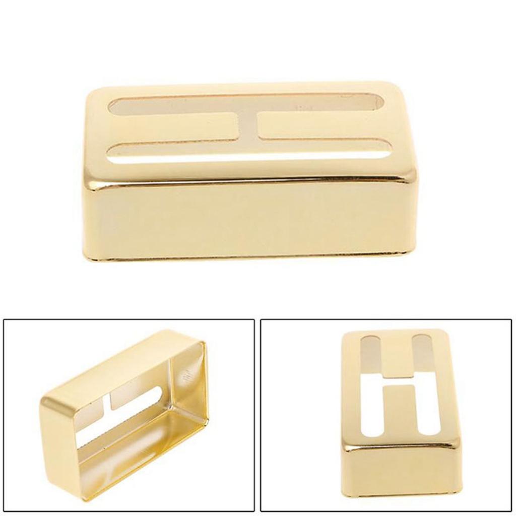 H-Shaped Electric Guitar Metal Pickup Cover Gold Silver Black for Lollartron