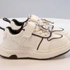 Girls' All-match White Shoes Children's Lightweight Running Shoes Casual Sneakers