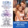 Silicone Penis Ring Beads Clitoris Stimulate Foreskin Correction Cock Rings Delay Ejaculation G-spot Massage Sex Toys for Men