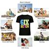 Trendy Number Graphic Casual T-Shirt Unisex Street Style Top Pure cotton T-shirt