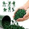 52pcs 5cm Green Military Tactical Soldier Miniatures - Army Model Figures for Collectors, Diorama Displays & Military ZSY