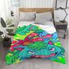 Decorative Sofa Blankets for Bed Po-ke-mons-Bulbasaurs Knee Blanket School Bedroom Decoration Home Bedspread the Throw Winter
