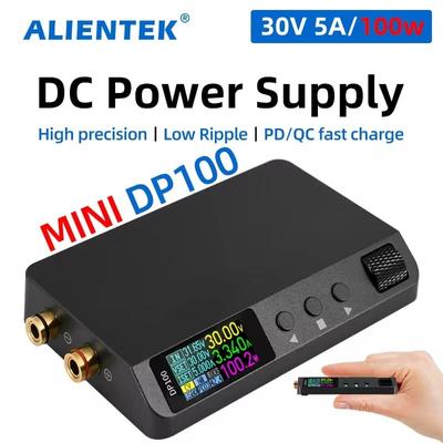 Nowy zasilacz prądu stałego EU DP100, regulowany 30 V, 5 A, zasilacz laboratoryjny, przenośny regulator, przełączanie cyfrowego zasilacza