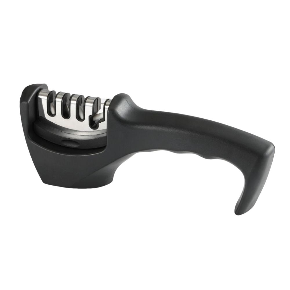 Knife Sharpener Professional 4 Stages Whetstone Kitchen Chef Knives Grinder Scissors Sharpening Stone Heavy Duty Diamond Blades