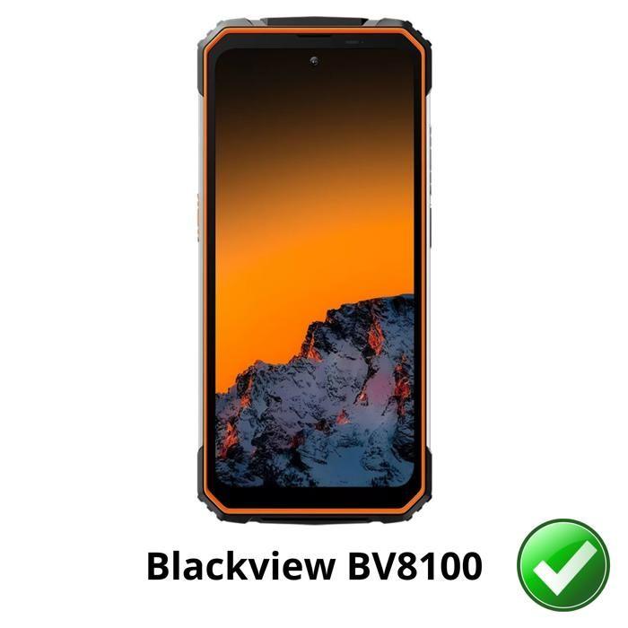 Displayschutzfolie für Blackview BV8100 [2er-Pack] Schutzfolie aus Kunststoff Widerstandsfähig Ultradünn Phonillico®