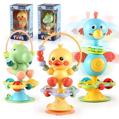 Infant Tables And Chairs Suction Cups Dining Table Rattle Grip Soothing Toys Baby Teething Glue Rattle