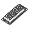 0.56in LED Display Module 4 Digit 7 Segment Digital Tube Clock Module with Pin Header 5V