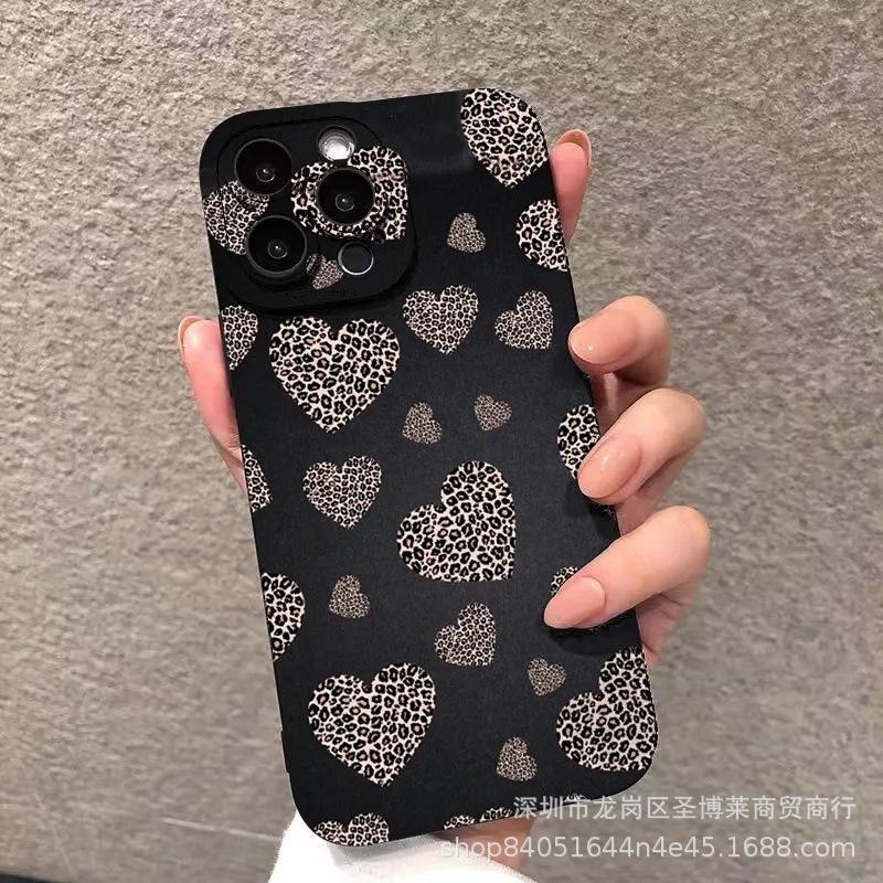 The New Leopard Print Is Suitable for Apple 15 Mobile Phone Case Iphone12promax Case 14/13/11/XSMAX Pupil Eye 16