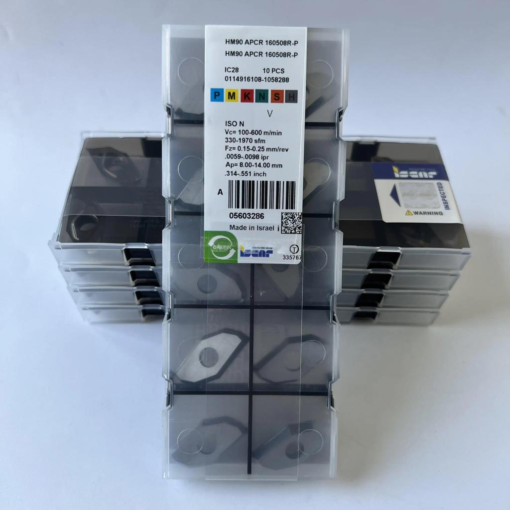 ISCAR / HM90APCR160508R-P IC28 /Industrial Indexable Carbide Inserts 10 Pcs