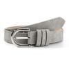 Metal Pin Buckle Waistband PU Leather Men Belt Trend Y2K Belt  Unisex