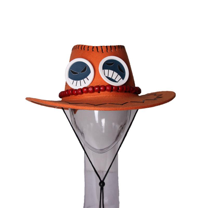 Аниме D Ace Luffy Косплей Ковбойские шляпы Мужчины Женщины Дорожная кепка Chopper Tony — фото 2