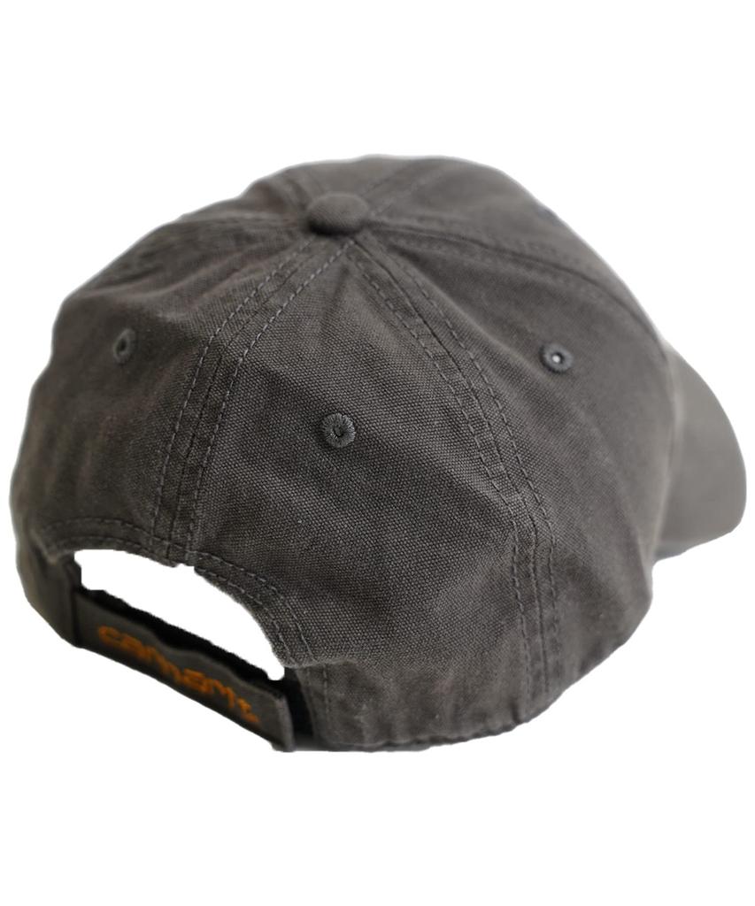 Carhartt Odessa Cap 100289 Asphalt Gray Free Men's Hat, (ASPHALT, Size)