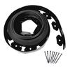5M/10M Garden Edging with Spikes Landscape Edging No Dig Flexible Lawn Edging Kit for Yard Flower Bed