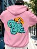 Mikina Street Art Graffiti, Pulovr s kapucí a potiskem písmen graffiti ze spreje, Unisex ležérní Streetwear s dlouhým rukávem, Hoody pro muže a ženy