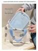High-Capacity Tote Lunch Bag for Office Workers - Stylish Bento Carrier for Women