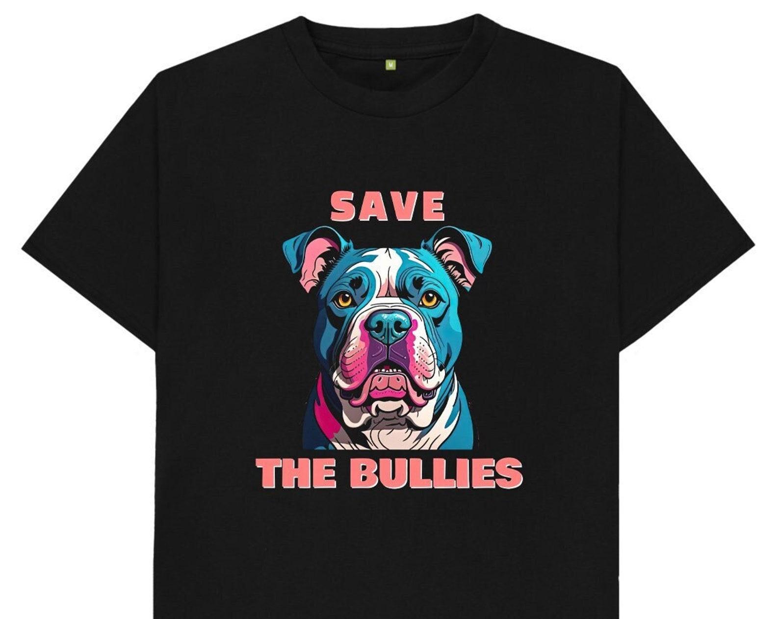Save The Bullies XL Bully Dog T shirt M
