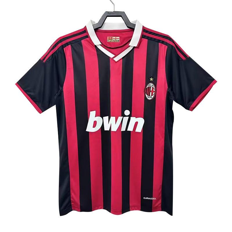 Club retro jersey home and away retro top nostalgic league Champions League version short sleeve Red Devils main Real Madrid