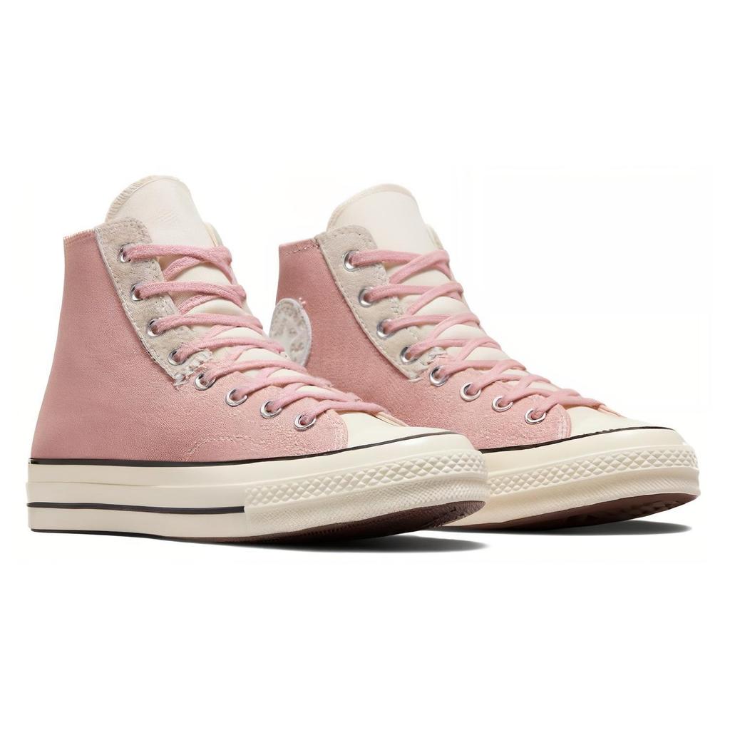Converse Lace-Up High-Top Canvas Sneakers Unisex Sneakers Pink A06538C