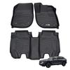 By an Automotive CRAFT WORKS Floor Mats for VEZEL RV Series Waterproof Floor Antibacterial Rubber Custom Vezel RV3 RV4 RV5 RV6 [Supervised Mechanic] -