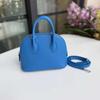 Leather women's bag Li pattern 19 mini shell bag fashion high-end portable messenger temperament bowling bag