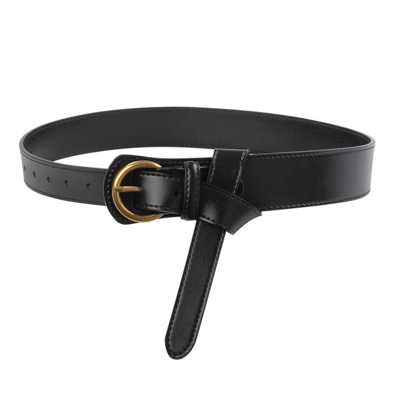 New Dress, Women's Belt Decoration, Fashionable Waist Cinching with Coat, Waist Cinching Leather, Wide Waist Seal, Elastic Waistband