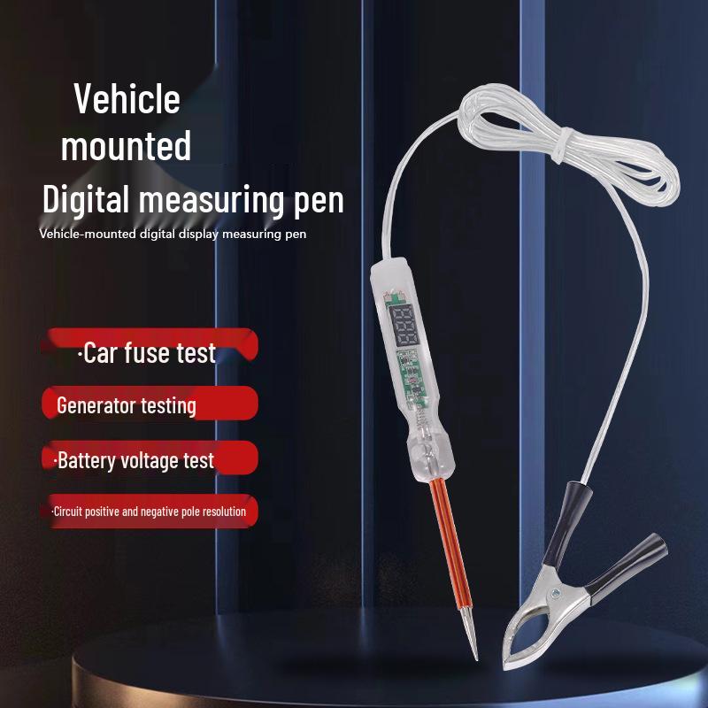 Electric Vehicle Digital Display Battery Tester, 7V-37V, CE Certified прозрачный