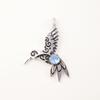 Rare Tanzanite Gemstone 925 Sterling Silver Jewelry Pendant1.8" Anniversary Gift CP-20-14