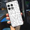 Skeleton Dinosaur Pattern Funda For OnePlus 10T 8T 9RT 12 13 13R 11 9 10 Pro OnePlus Nord 4 CE 2 3 Lite N20 N30 Case
