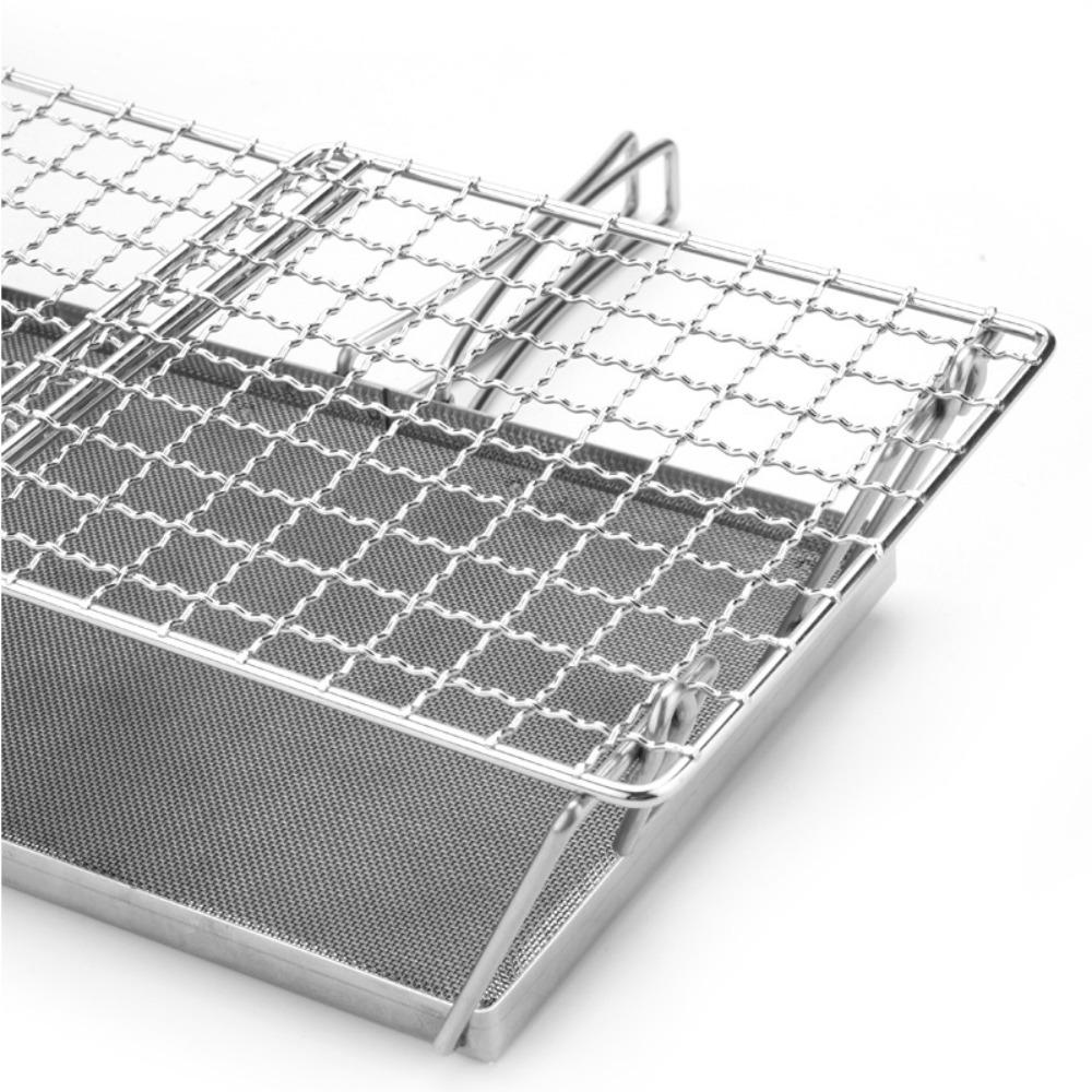 Foldable Camping Stove Toaster Stainless Steel Portable Toaster Outdoor Toaster  Backpacking