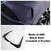 ABS Black / Carbon Fiber Look Front Fog Lights Lamp Cover Trims Fit For MG 4 MG4 2026 2027