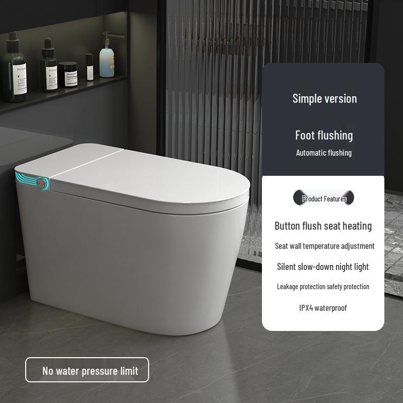 Nest Chi Smart Toilet: Household Automatic Flip Lid, Instant Heating, Sterilization, No Water Pressure Limit.