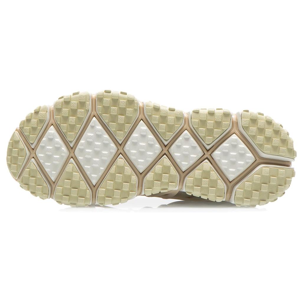 Li Ning Mix Ace Slip Resistant Abrasion Resistant Low Top Casual Shoes Women's Apricot Khaki ARAR002-2