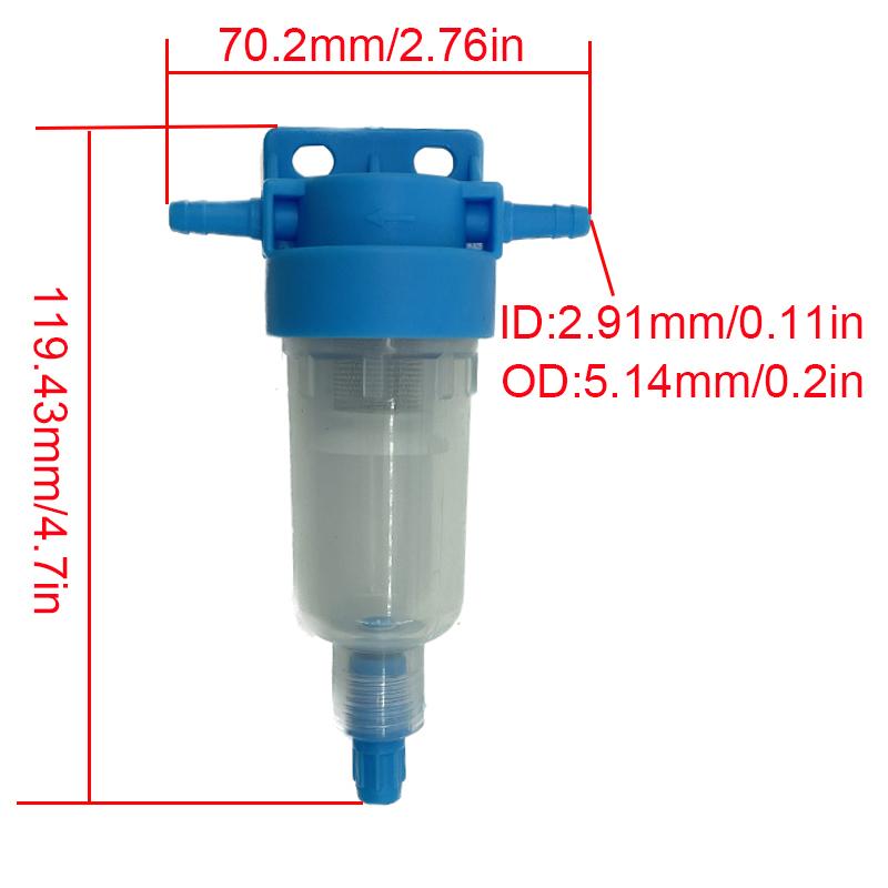 2X Universal Air Diesel Filter Parking Heater Fuel Oil Filter Water Separator Replacement Fit Truck Bus Caravan Boat 12 Type