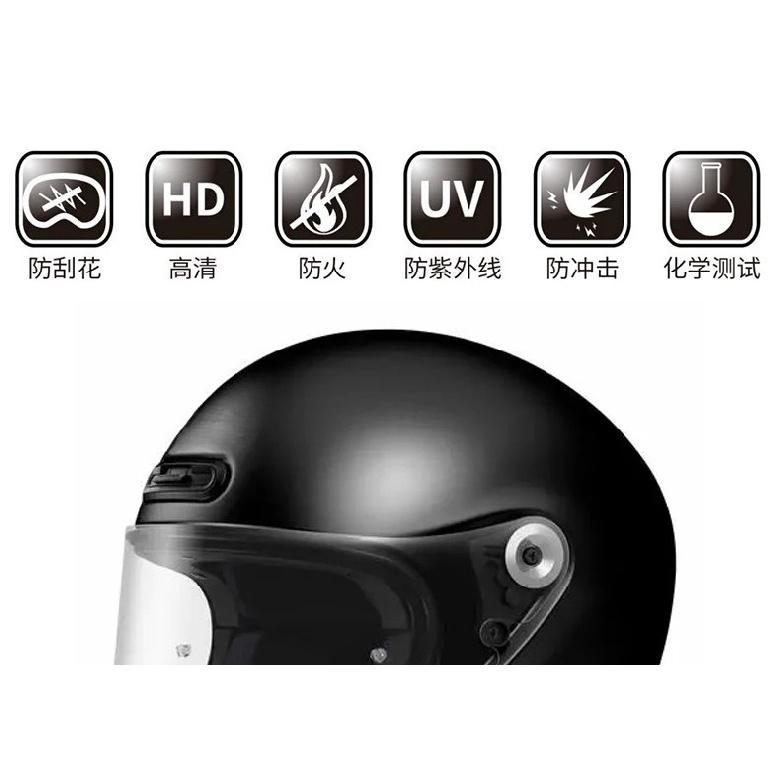 Helmet Visor for SHOEI Glamster Full Face Motorcycle Lens UV Protection Waterproof Shield Capacete Moto AccesoriosSpeed Sensors 6