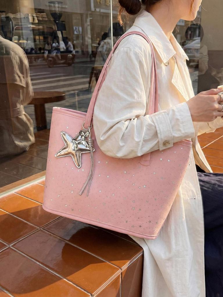 2026 Summer Korean Style Large Capacity Women's Tote and Shoulder Bag