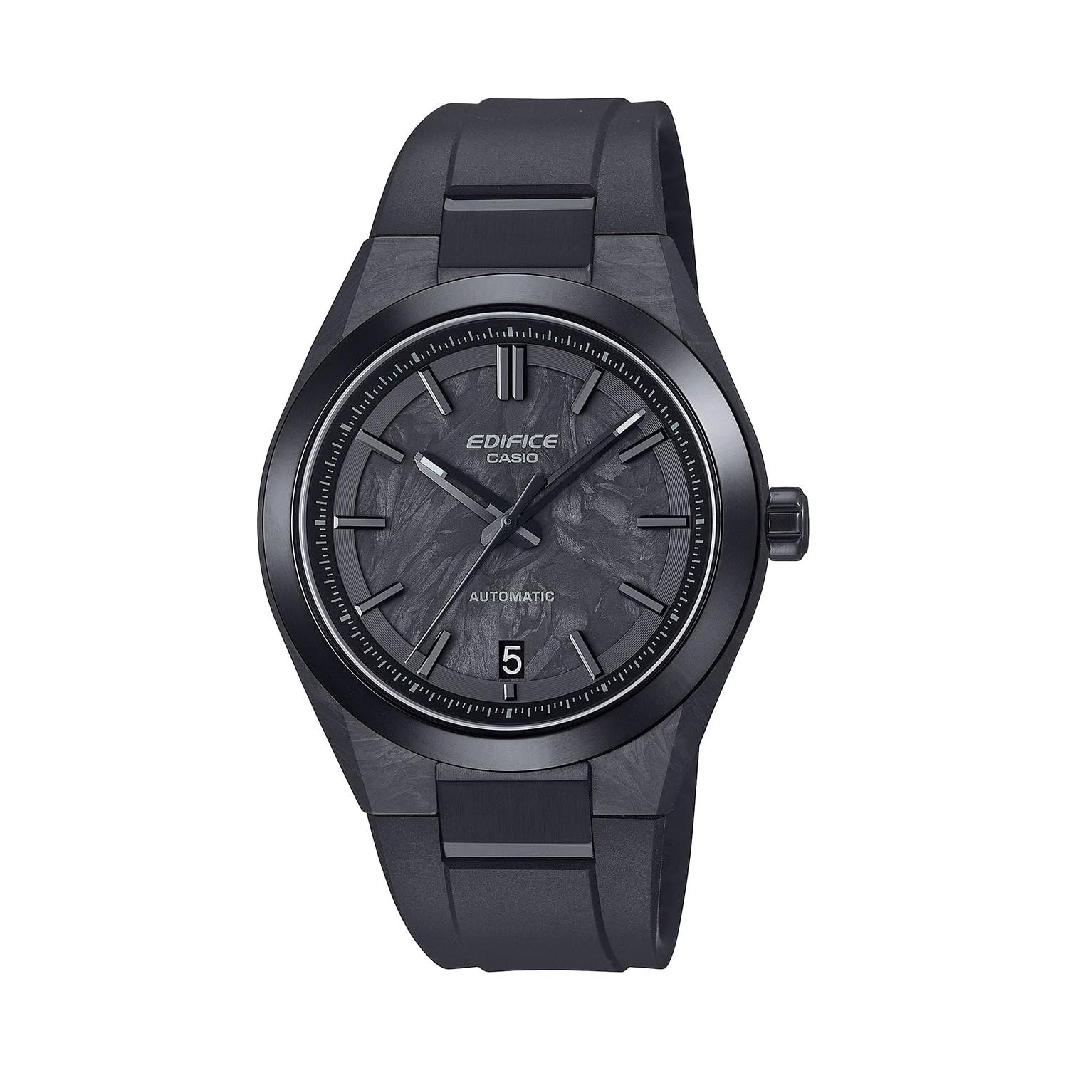 

[Casio] Edifice Men s Mechanical Automatic Watch Anti-Magnetic with Sapphire Crystal EFK-100XPB-1AJF, Black, Japan Model
