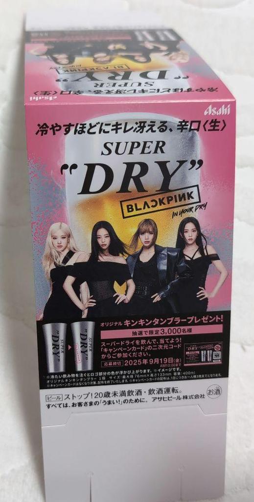 [USED] 1 Superdry BLACKPINK campaign poster table tent