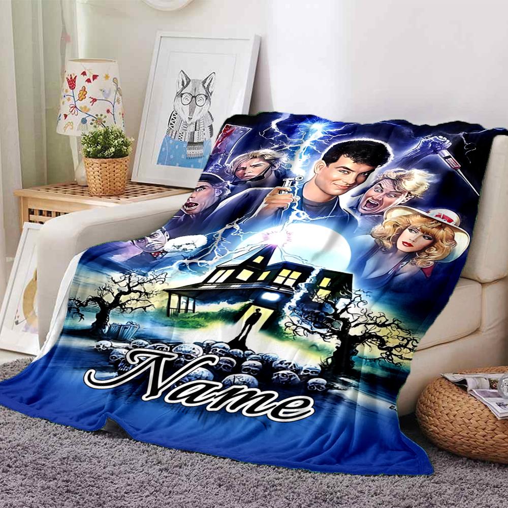 Custom Name Muppet Crossbow blanket for Couch & Bed, Plush Cozy Fuzzy Blanket Super Soft & Warm Blankets for Fall and Winter. 0908145